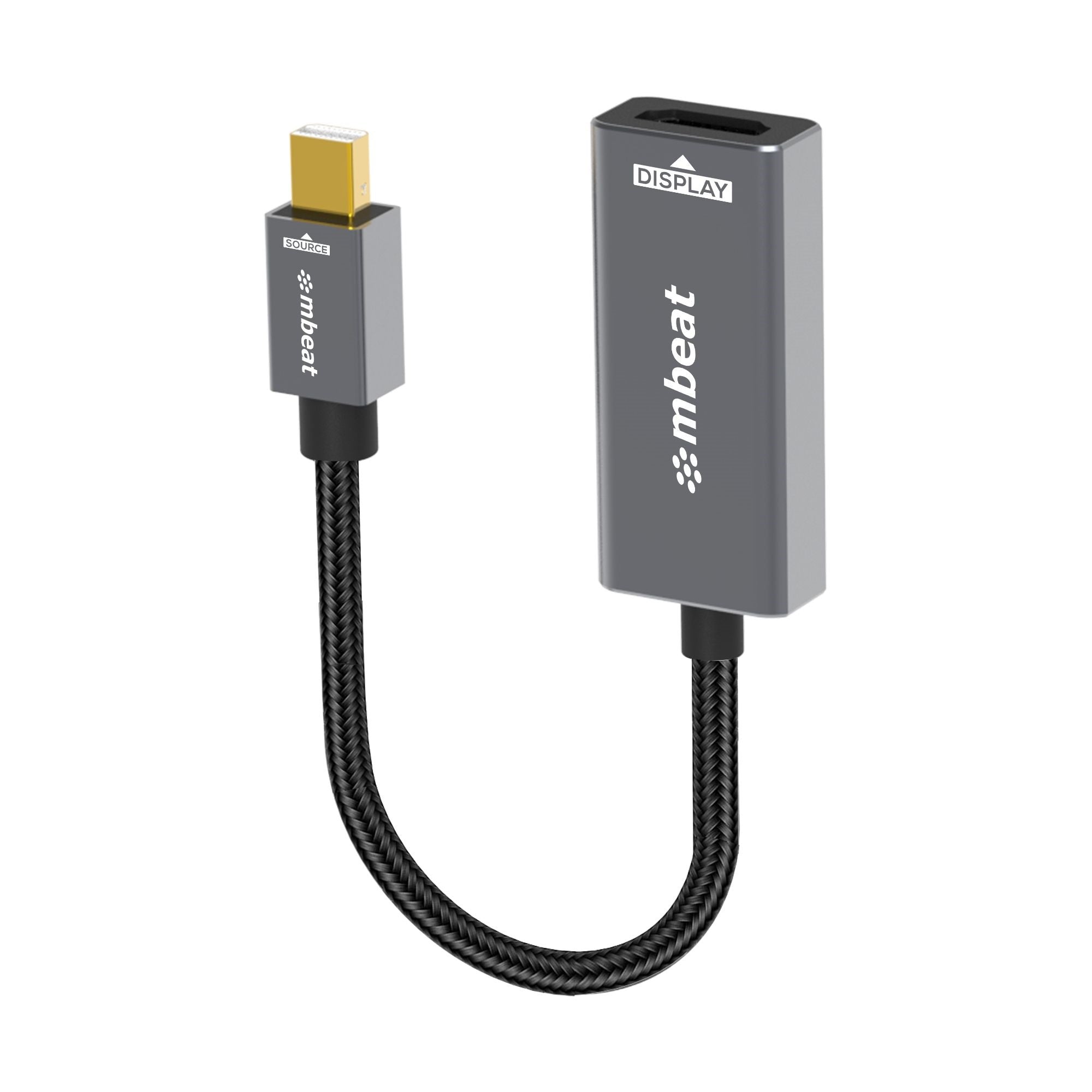 mbeat Tough Link Mini DisplayPort to HDMI Adapter  Seamless Connectivity  HDMI Version: 1.3  1080p@60Hz HD display mbeat Tough Link Mini DisplayPort to HDMI Adapter  Seamless Connectivity  HDMI Version: 1.3  1080p@60Hz HD display